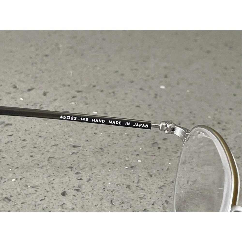 Koh Sakai Eyeglass Frames ONLY KS 9408 2 SLV Silver 45-23-145 Handmade in Japan